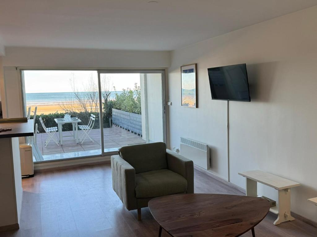 Appartement 3 pièces avec accès direct plage et WiFi - FR-1-487-377 - 1