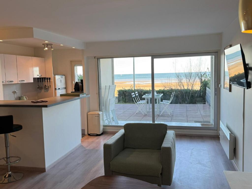 Appartement 3 pièces avec accès direct plage et WiFi - FR-1-487-377 - 2