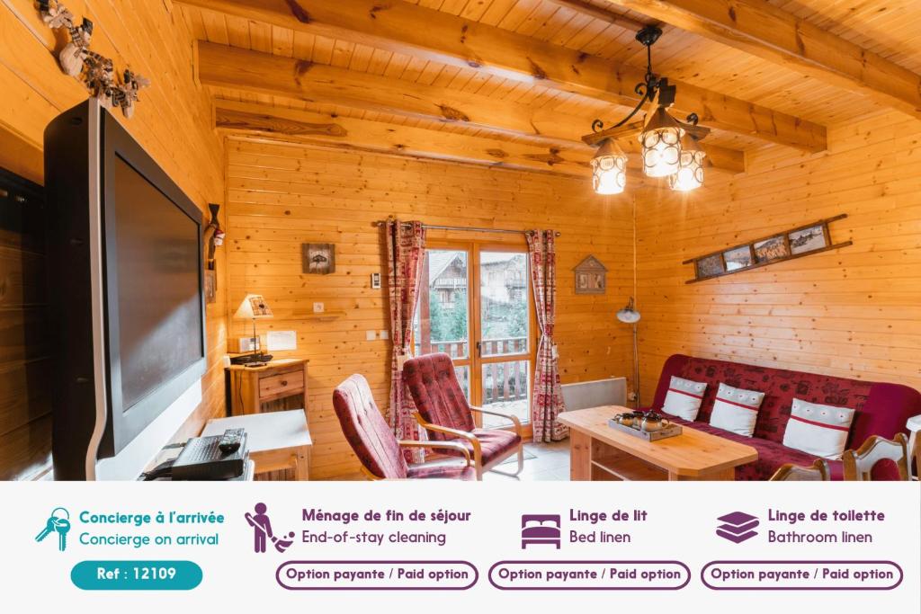 À 400m des pistes, confortable chalet pour 10 - 3