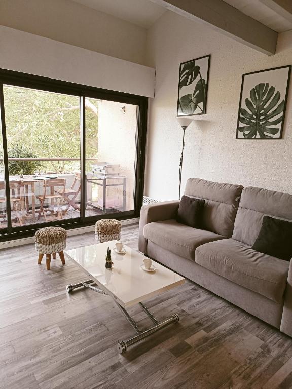 Appartement 6 pers, piscine, proche mer, Saint-Cyprien