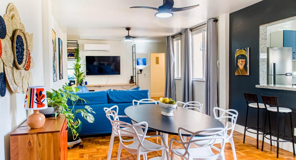 COPACABANA TODO REFORMADO, 3 QUARTOS, 2 BANHEIROS, VARANDA, 6 camas, no posto 6, Próximo Arpoador e Ipanema pauloangerami RP144, Rio de Janeiro