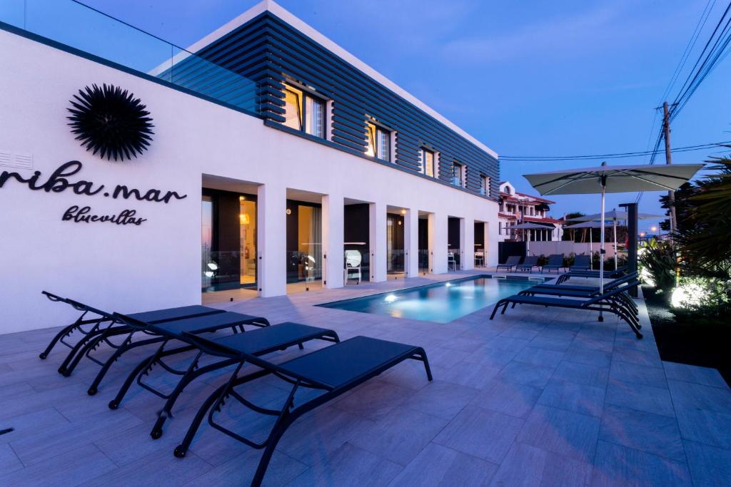 Refúgio com Spa e Vista Mar - Ribamar Bluevillas, Ribamar