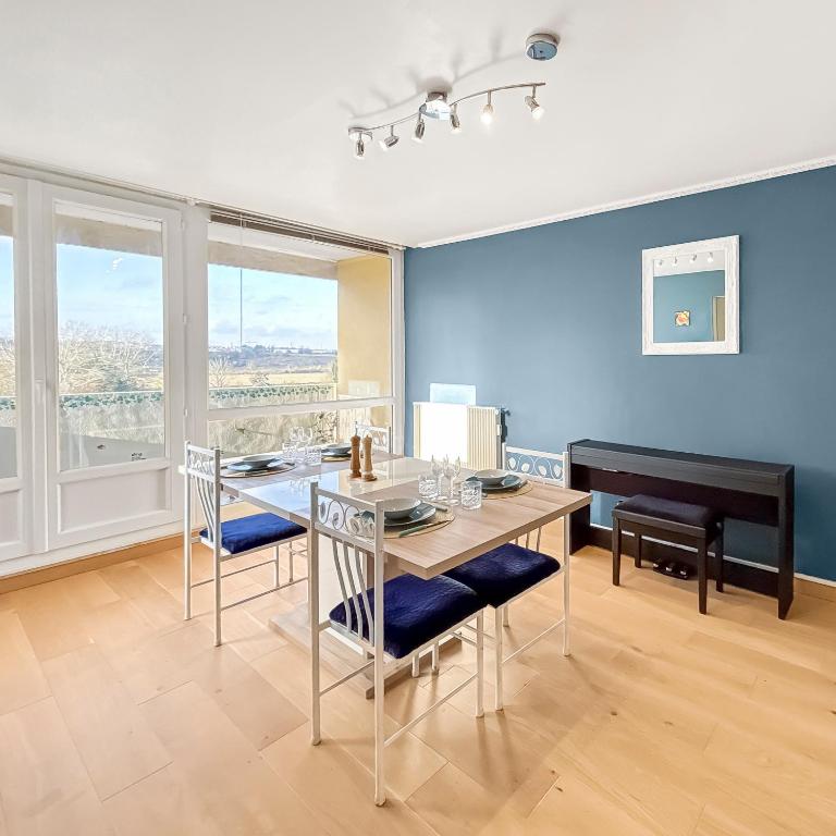 Spacieux, Wi-Fi ultra rapide et parking privé, Compiègne