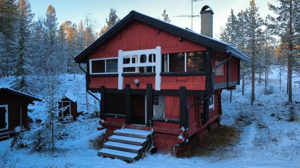Wood stove | Near cross-country skiing trails，位于洛夫斯达伦的酒店