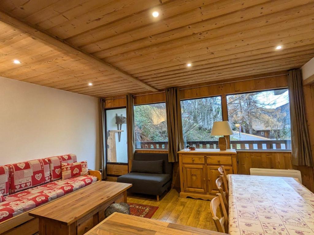 Appartement cosy 4-6 pers balcon, ski au pied, parking couvert - FR-1-459-27 - 1