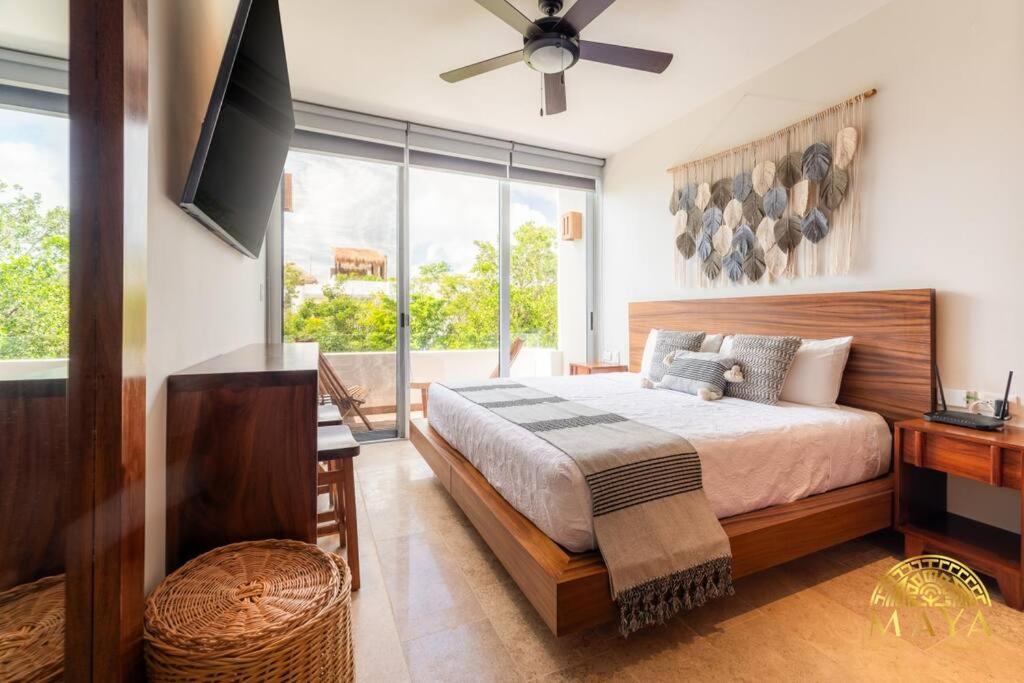 NHOA 303A Lux 2BR Condo Pool View in Aldea Zama, Tulum