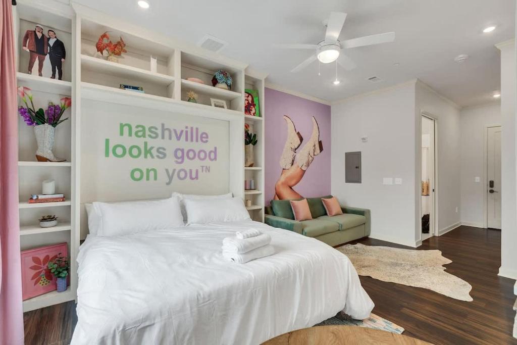 Music Row Studio 1mi to Broadway- Free Parking, Nashville