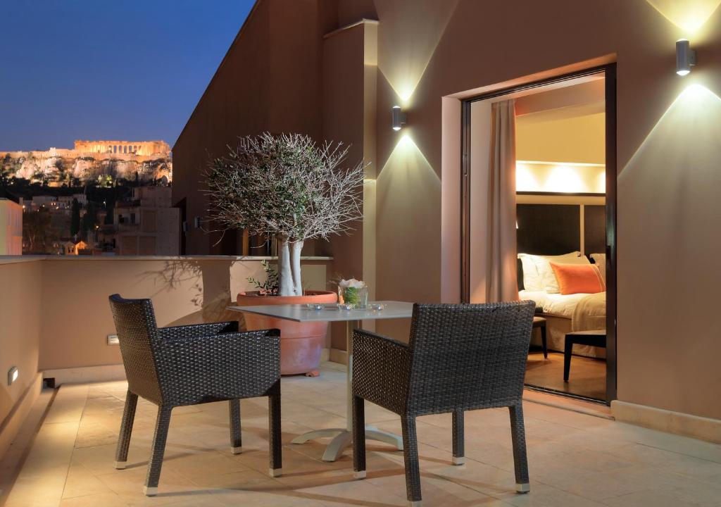 Exterior view, O&B Athens Boutique Hotel in Athens