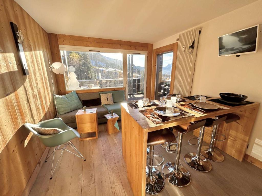 Charmant 2 pièces + cabine à Megève, proche remontées et parking inclus - FR-1-597-185 - 3
