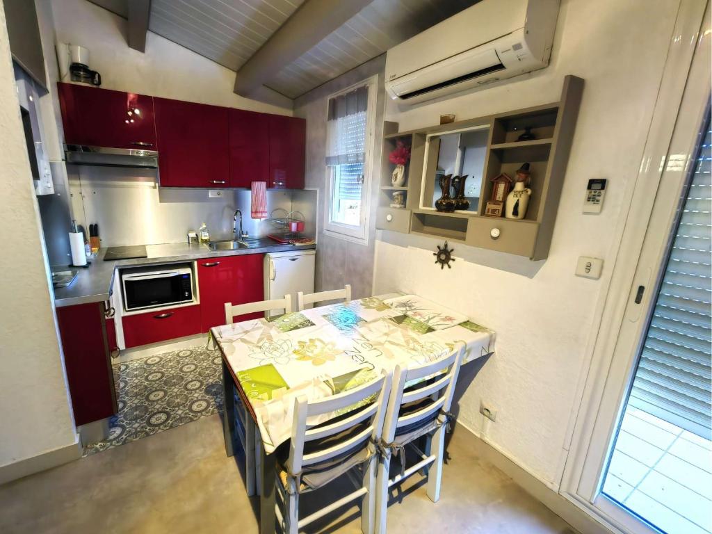 Appartement climatisé 5 pers, parking, proche plage - FR-1-607-66 - 1