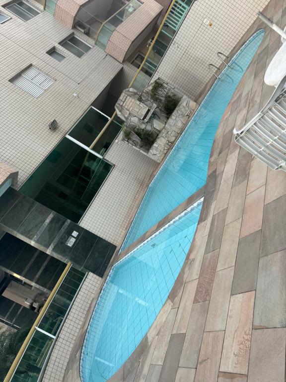 Apto com Piscina, Churrasqueira, Ar condicionado, Praia Grande