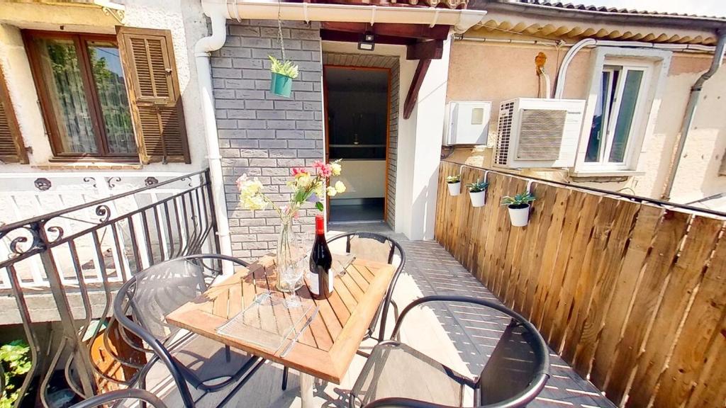 Bel appartement T3 - Climatisation- Terrasse- proche Nice et Monaco - 2
