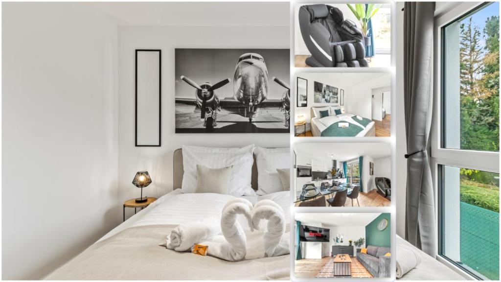 NobleNest Deluxe - Massage - Kaffee - Arbeitsplatz, Vienna
