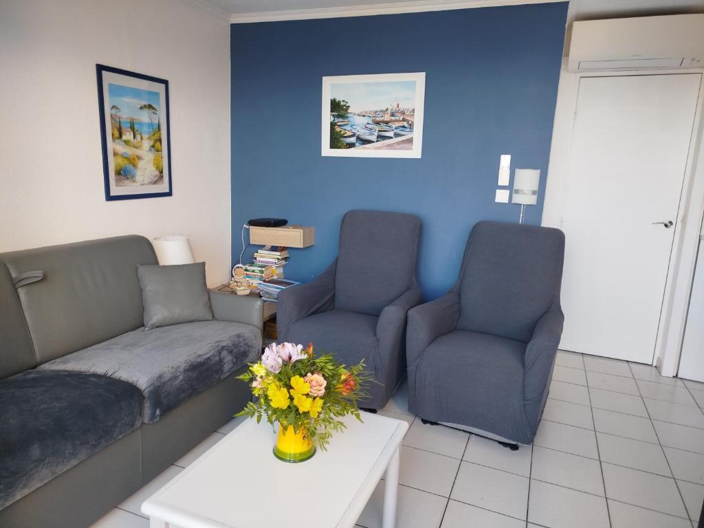 Cap Esterel appart 6 pers vue mer classé 3 etoiles - 3