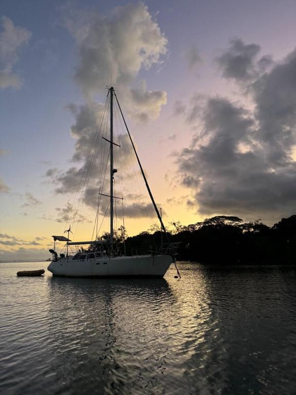 Nuit insolite sur un voilier, Taravao