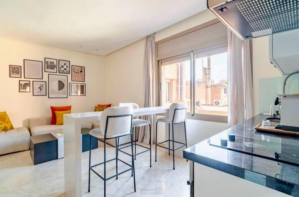 Appart Chambre et Salon Gueliz Marrakech Alia1, Marrakech