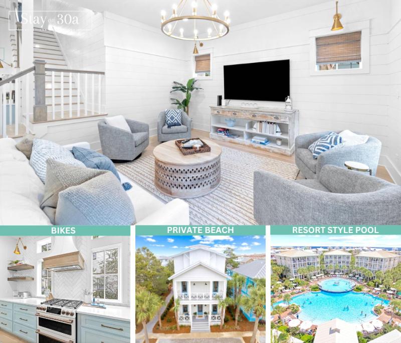 Seeking Sanctuary by Stay on 30A- Pool, Bikes, Rosemary Beach