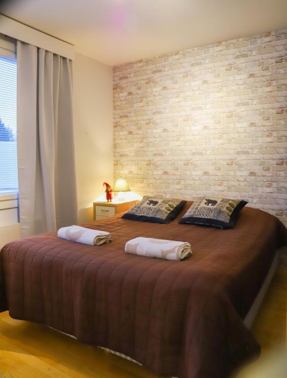 A quiet triangle apartment next to best bus connections, Rovaniemi