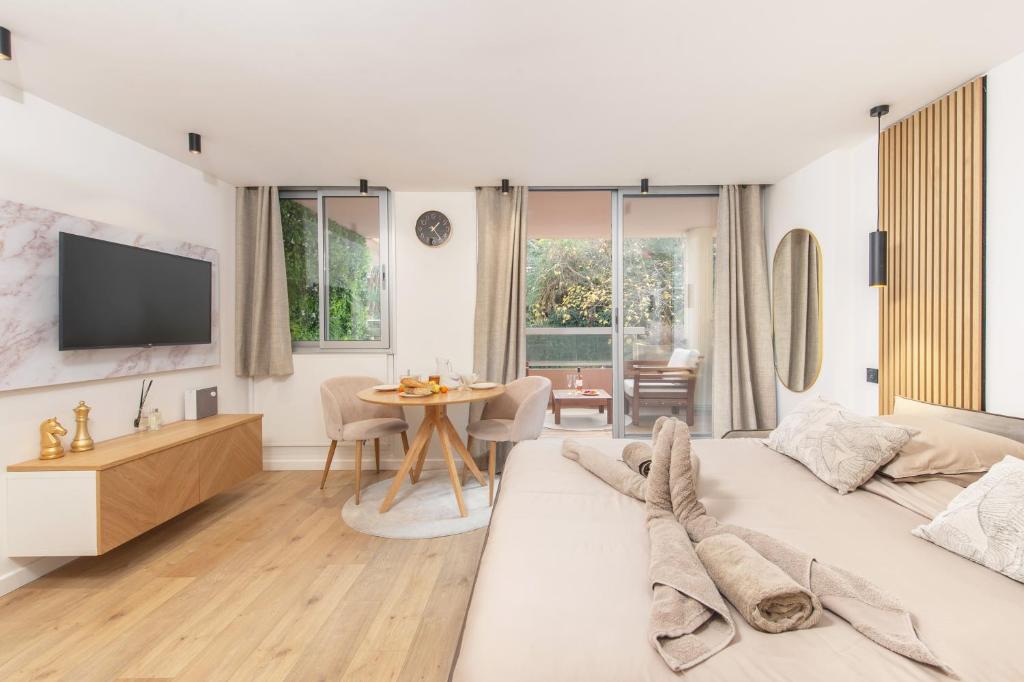 PLAGE - Somptueux Studio - 50 m bord de mer- Proche Monaco - 4