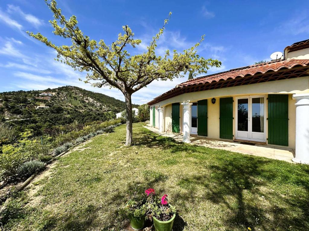 Villa Verde climatisée pour 10 personnes avec piscine chauffée et vue mer à La Londe les Maures - 5