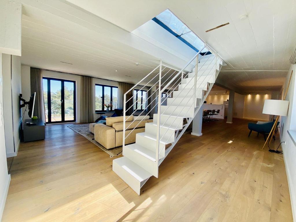 Kitchen, Ferienwohnung Penthouse 17 im Haus Dune 7 Prora in Ostseebad Binz