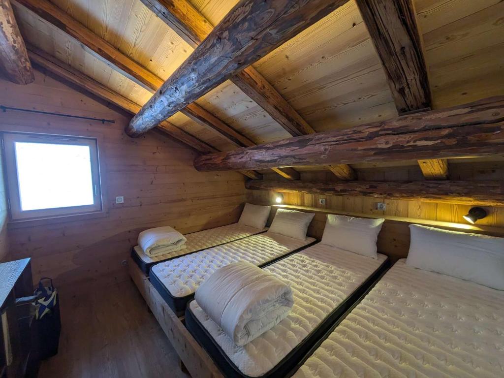 Lodge alpin chaleureux, 4 chambres, 10 pers, parking, terrasse, Arêches-Beaufort - 5