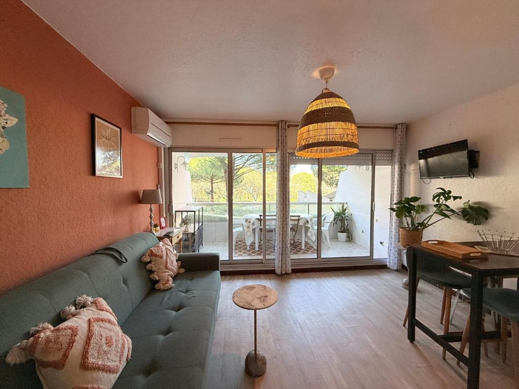 COSY APPART LE COUCHANT 4 Pers - CLIM, BALCON,PISCINE,PLAGE 5 MIN, LA GRANDE MOTTE - 3
