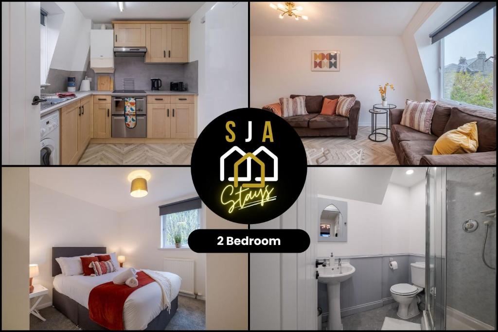 Hardgate Hideaway - SJA Stays - 2 Bed Apartment, Aberdeen