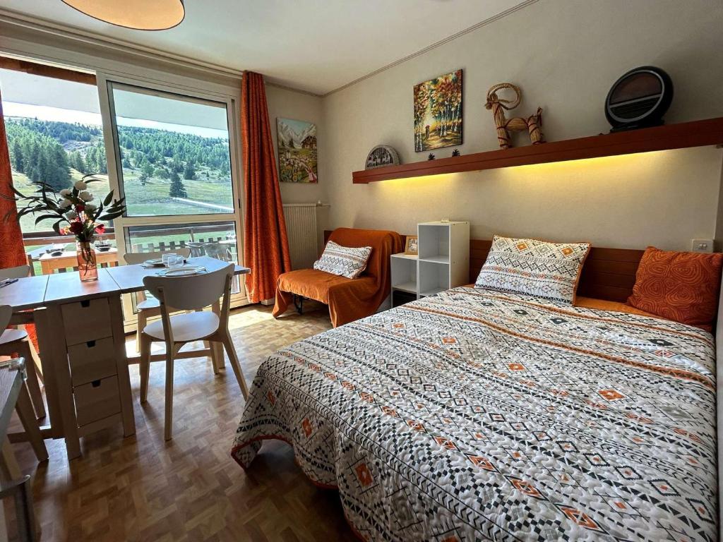 Studio confortable, à 50m des pistes, pour 4 pers., parking, wifi, animaux admis - FR-1-525-273, Le Dévoluy