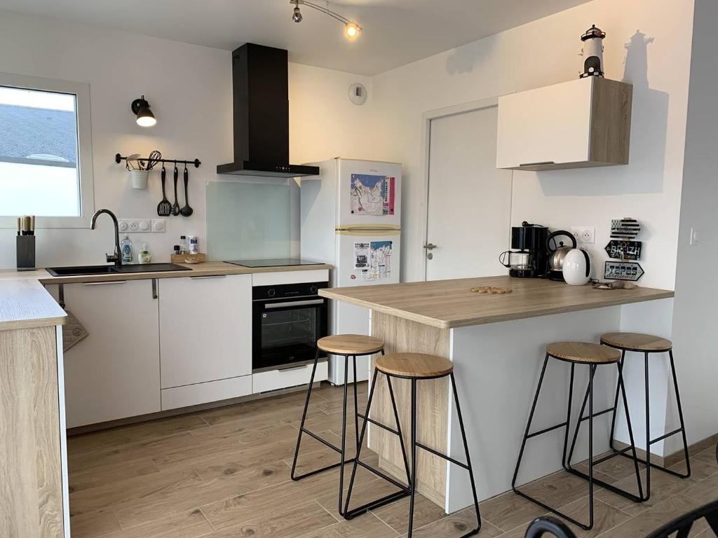 Maison neuve avec jardin, terrasse à PERROS-GUIREC - Réf 918 - 2
