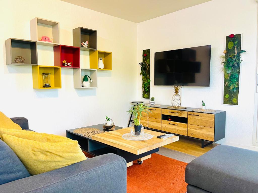 Cosy & Lumineux - Balcons - Spacieux - Parking rue - 3