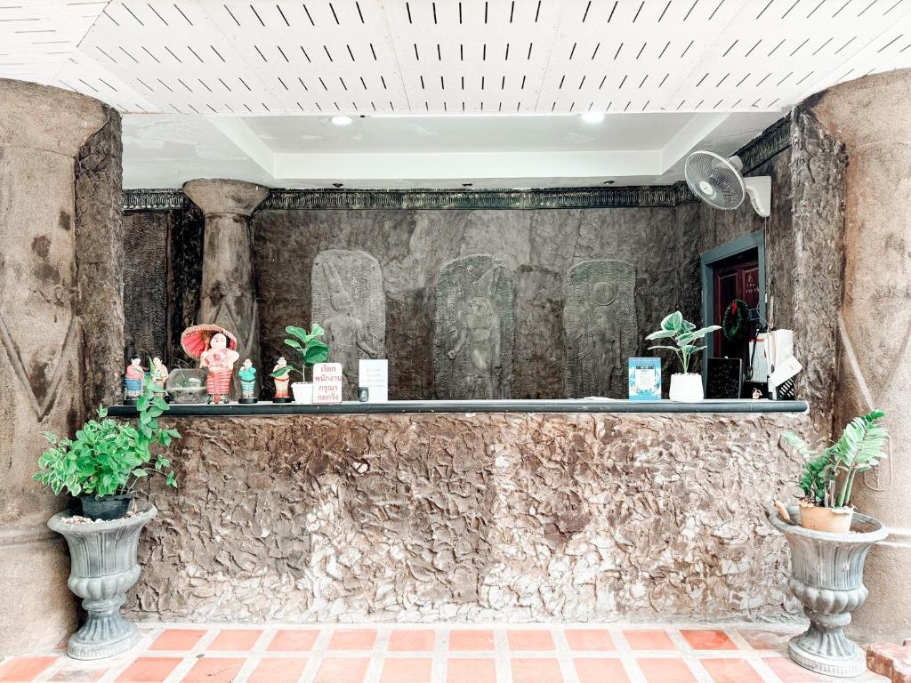 Lobby, Grand Amazon Hotel in Lampang