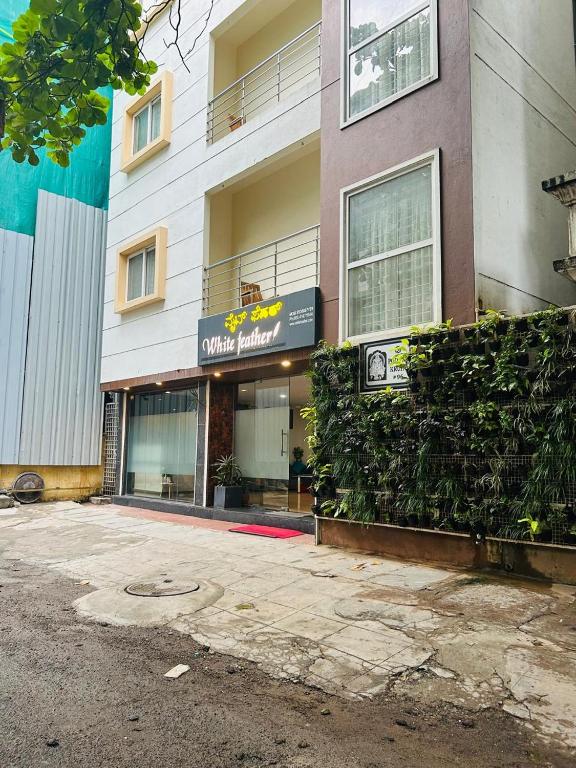 Exterior view, White Feather Hotel in Bangalore