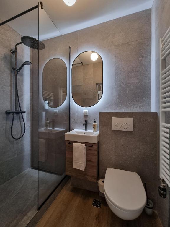 Well-appointed bathrooms