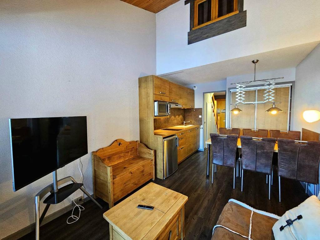 Appartement confortable 2 pièces, 6 personnes, balcon, WiFi - La Plagne - 4