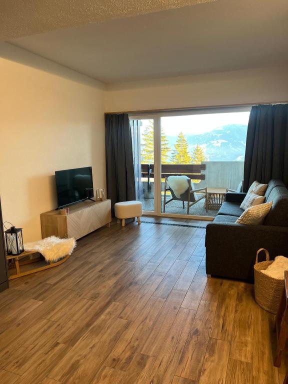 Studio élégant rénové avec vue à Anzère, Anzere