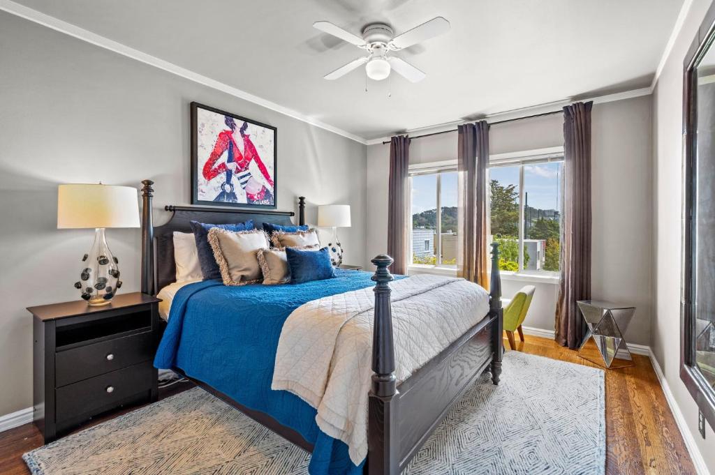 USF Luxury Furnished Flat Steps to Trader Joes-Target-Lucky Supermarket, San Francisco