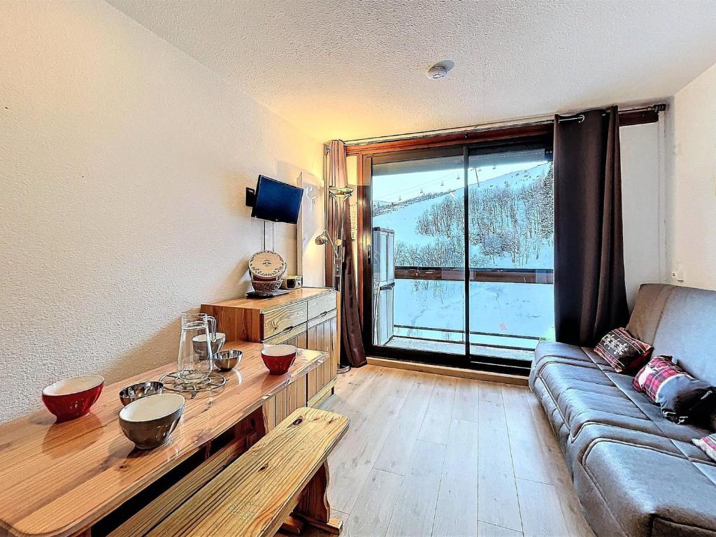Studio lumineux 4 pers, skis aux pieds, balcon, WIFI - 5