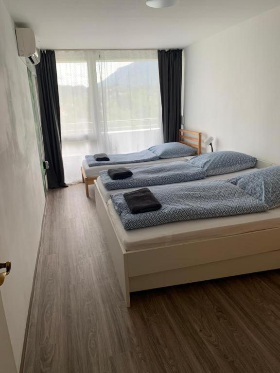 501, Schlafzimmer, Wohnzimmer, Küche und Bad mit Bergblick - 4