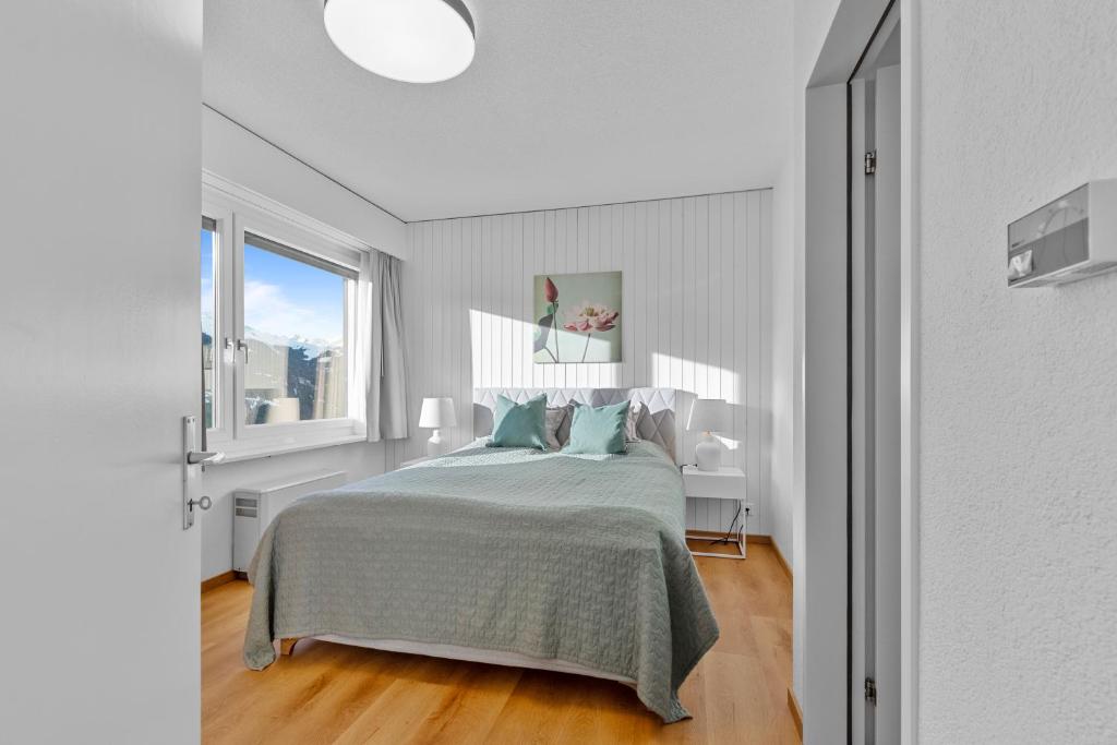 Top Aussicht mit Poolbereich in Skiregion Brigels, Brigels