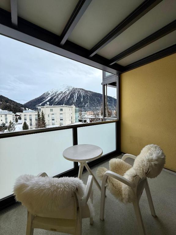Davos Mountain View Studio 200 m Skilift Parsenn - 4