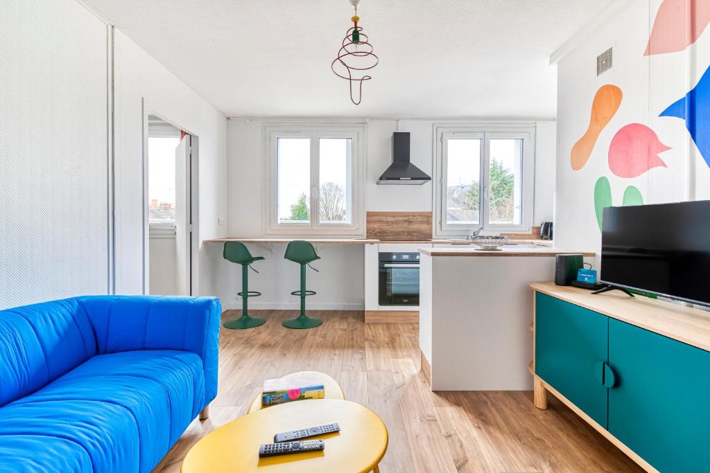 Le Memphis - T2 Gare - La Bonne Marienne, Angers