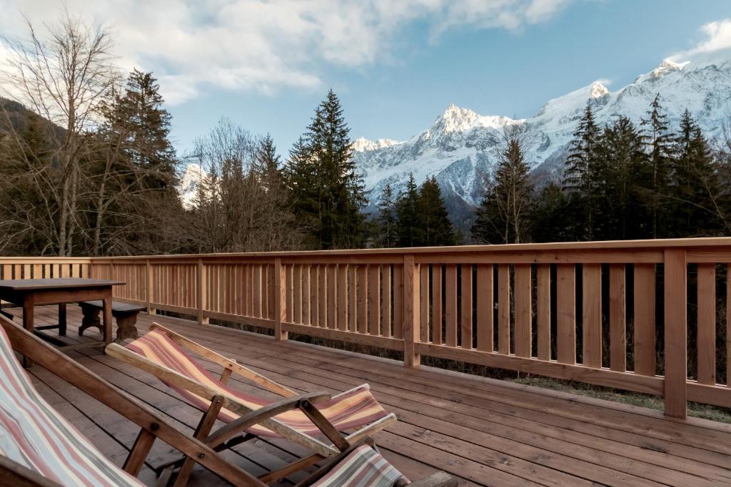 Chalet des Eaux Rousses -Renove -Prive - Vues 360 Mont Blanc - 3