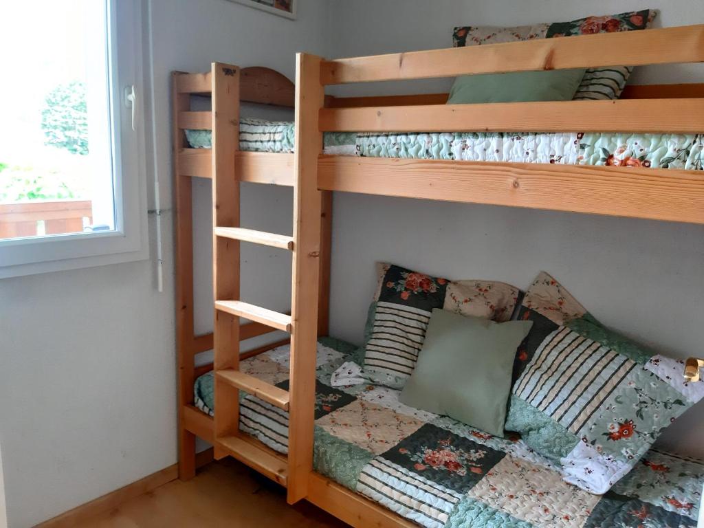 Le 102, T3 pour 5 personnes, vue montagne, classé 2 étoiles NF, parking, piscine en été - 5