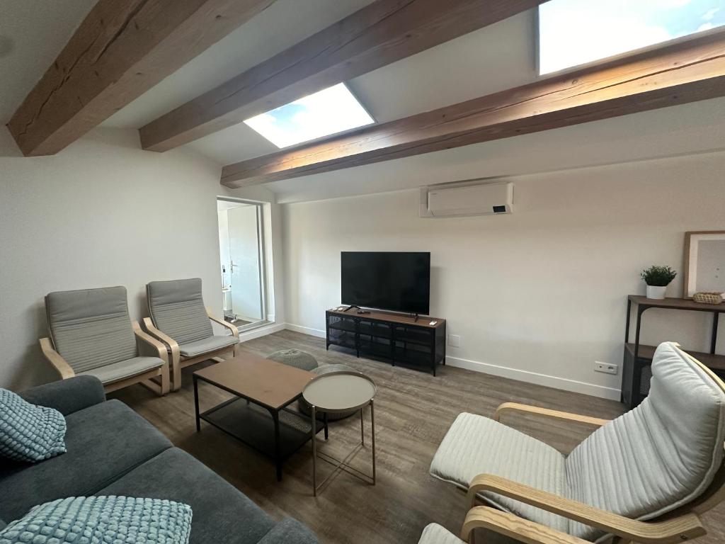 L'Olivier - Joli duplex au cœur du centre ville à 2 pas de la Rotonde Mirabeau et des allées Provençales - 2