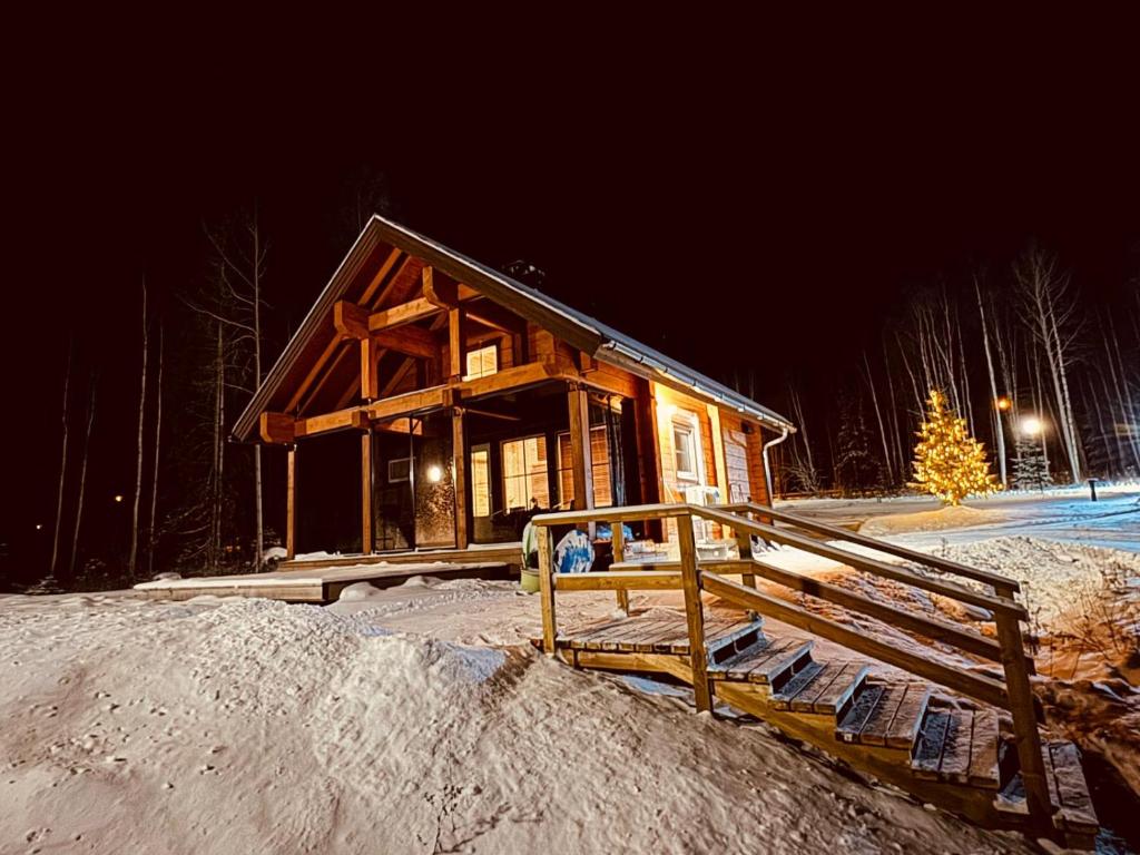 Arctic log house Hirvas, Hirvas