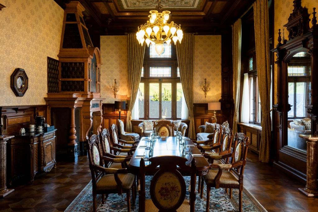 Luxurious spa or pool area at Schloss Lieser
