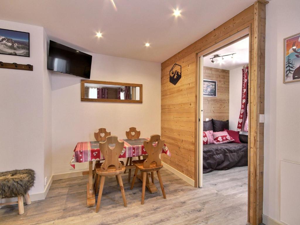 Studio-cabine rénové 4 pers, balcon, Belle Plagne - FR-1-455-264 - 2