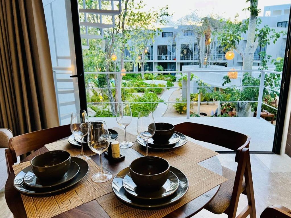 412 Seremonia Selva Private Pool & Grill 2 Bedroom Apartment, Tulum