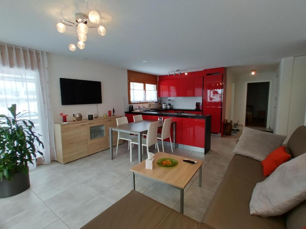 Athos 1 - Top-Angebot - modern, gross, lichtdurchflutet, Leukerbad